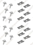 For Bmw 11X Hex Head Metal Speed Nut Undercar Shield Fender Liner 4.8X16MM New. Price: $16.17.