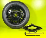 Compact Spare Tire 17" With Jack Kit FITS:2018 2019 2020 2021 2022 Jeep Compass New. Price: $318.75.