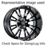 Weld W15809082500 Wheel Rim Slingblade 20X9 Size Gloss Black Milled New. Price: $470.00.