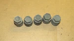 1986 1987 Corvette Oem Wheel Lug Nuts Grey Caps, (5), Gm 14102345 Originals Used. Price: $16.99.