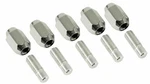 Empi 9533 Chrome Nut & Stud 5PC Kit M12-1.5 For Steel Wheels, Fits Vw Buggy New. Price: $24.95.