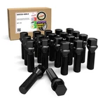 For Bmw X5 00-05 Black Cone Seat Bolt Lug Wheel Installation Kit W/o Valve Stems New. Price: $72.83.