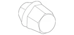 Genuine Hyundai Wheel Nut 52950-S0000 New. Price: $12.04.