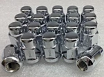 20 Gorilla 12X1.50 Ball Seat Chrome Lug Nuts 19MM Hex For Honda Oem Rims New. Price: $37.97.