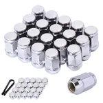 1/2X20 Lug Nuts 1/2-20 Chrome 19MM (3/4") Hex 1.38" Long Set Of #14662 New. Price: $27.76.