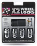 Gorilla X2 Wheel Locks 12MM 1.50 Thread Bulge Acorn 12X1.5 Lug Nut 71631X New. Price: $34.95.