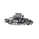 John Deere R.h. Caster Wheel Arm-asse AE32498 New Oem. Price: $304.64.