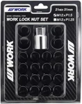 Work Lock Set 20 Pieces (16 NUTS/4 Nuts) 21HEX M12 P1.5 Black/silver New. Price: $133.00.