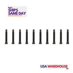 Moser 8083M, Set Of 10 Black Steel 5/8IN-11 X 4.0IN Wheel Stud Kit .685 Knurl New. Price: $74.21.