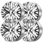 (set Of 4) American Replica ARW02 22X9 6X5.5" +28MM Chrome Wheels Rims New. Price: $1074.96.