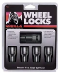 Gorilla Wheel Locks Bolts 24641 Cone Seat 14MM 1.5 Open Box New. Price: $29.00.