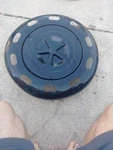 Lexus RX330 RX350 Highlander Spare Tire Wheel Cover 51939-0E010 51939-48010 Used. Price: $225.00.