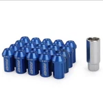 Rays Lug Nuts Blue Dura Straight L42 42MM Wheels Lock M12X1.25 New. Price: $129.79.