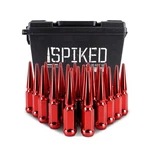 Mishimoto MMLG-SP1415-24RD High-quality Acorn Spiked Lug Nuts, 24-PC Set Red New. Price: $37.99.
