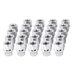 Chrome Extended Thread Lug Nut, 24PCS M12X1.5 Et Open Nuts 7... New. Price: $44.19.