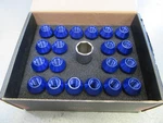 Mishimoto MMLG-15-LOCKBL Aluminum Locking Lug Nuts, M12 1.5, Blue, 4X 7PT New. Price: $80.99.