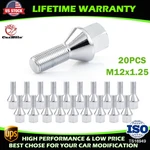 Set Of 20 M12X1.25 Wheel Lug Bolts For Jeep Cherokee Compass Dodge Dart Chrysler New. Price: $28.89.