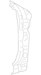 Genuine Ford Body A-pillar Reinforcement 8F9Z-74025A00-A New. Price: $13.23.
