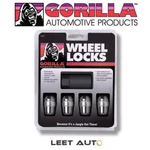 Gorilla Wheel Locks, 12MM 1.50 Thread, Bulge Acorn, Chrome, 12X1.5, 71631N New. Price: $27.88.