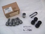 Vw Transporter 7E 7F 7H 7J Anti Theft Wheel Bolt Set Genuine 2H0698137 2008-2015 New. Price: $132.56.