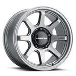 4 New 17X8.5 Vision Flow Satin Grey 5X127 5X5 ET10 Wheel Rim. Price: $761.50.