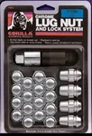 Gorilla Nut & System; Acorn; Incl 16LUGS/4LOCKS 71743 Chrome New. Price: $47.50.