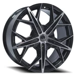 Luxxx Alloys 44 Wheel 20X8.5 (31, 5X127, 78.1) Black Single Rim New. Price: $346.00.