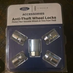Genuine Oem Ford Lincoln Anti Theft Wheel Lock Set Chrome Plated DM5Z1A043A New. Price: $33.00.