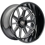 Cali Off-road 9117 Auburn 20X10 6X5.5" -25MM Black/milled Wheel Rim 20" Inch New. Price: $499.99.