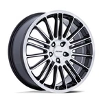 4/PETROL P1D Machined Gloss Black 17X8 5X4.5 40MM (PE001BD17801240) New. Price: $837.36.