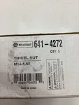 (pack Of 5) Napa Wheel Lug Nut M14-1.50, 22 Mm Hex Size 641-4272 New. Price: $17.99.