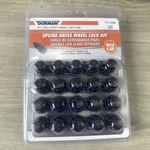 Dorman 711-356 Black Chrome Spline Drive Lock Set M12 1.50 Open Box!!!! New. Price: $37.95.
