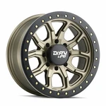 17" Dirty Life DT-1 17X9 Satin Gold Simulated Ring 6X5.5 Wheel -12MM Rim New. Price: $469.99.