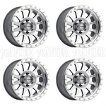 (4X) Method MR304 Double Standard Wheels 18X9 6X139.7 ET:-12 CB:108 Machined New. Price: $1508.00.