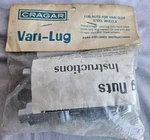 Cragar Vari-slot Steel Wheels Vari-lug Nuts 27252-5 1.25RH+1.50RH Nos New. Price: $34.99.