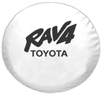 Sparecover Classic Series - 29" White Tire Fits Toyota RAV4 W/liner New. Price: $119.00.