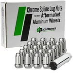 Chrome Lug Nuts For 1981-1993 Dodge Ram D150 With Aftermarket Wheels New. Price: $50.00.