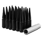 32-14X1.5 Black Metal Lugz Spiked Conical Style Nuts Full Kit 14MMX1.5 New. Price: $118.68.