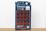 Genuine Rays Dura-nuts L42 Straight Type For 5H M14 X 1.5 Red (20 Lugs) New. Price: $260.00.