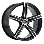 Vision Boost 16X7 5X108 Offset 40 Gloss Black Mirror Machined Face (qty 1) New. Price: $123.88.