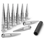 Kingway M14X1.5 Spike Lug Nuts Chrome 24 Piece Set Truck Wheel New. Price: $89.99.