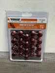 Dorman 711-335E Red Acorn Nut Lock Set M12-1.50 New. Price: $20.00.