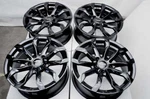 Kudo Racing Intimidate 17X7.5 5X114.3 5X4.5 Single Drill Full Black Wheels Rims New. Price: $759.00.