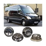 16" Polished Stainless Steel Dullay Wheel SIMULATORS,4PCS Front Rear Lug 18... New. Price: $306.10.