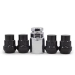 Locking Lug Nuts Wheel Locks 12X1.5 Black Closed Bulge Acorn Fits Honda New. Price: $15.99.
