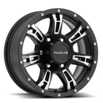 Raceline 840 Arsenal Trailer 15X5 5X114.3 Offset Black Machined (qty 1) New. Price: $195.00.