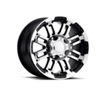 Vision Wheel 375-6835GBMF0 Single Black W/ Machined Face Warrior 16X8 Rim New. Price: $162.75.