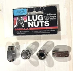 4X Gorilla Lug Nuts 12MM 1.25 Acorn 71127B Bag Of New. Price: $11.75.