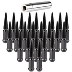 24PCS Black 14MM 1.5 4.5" Tall Spike Lug Nuts +1 Key For Cadillac Escalade New. Price: $49.59.
