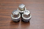 Land Rover Spare Alloy Wheel Lug Nut Set X3 Discovery Ii 2 RRD100630 Used. Price: $23.74.